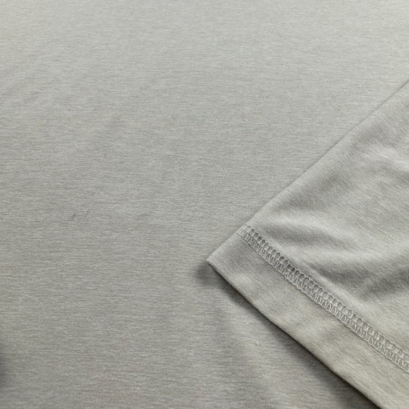 Vuori Mens Light Grey Long Sleeve Hoodie Shirt Size XXL Athleisure Casual - Picture 3 of 12